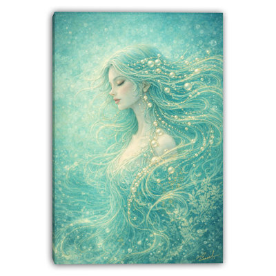 Silver Coast Wrapped Canvas Wall Art