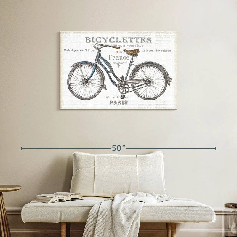 Bicycles II, 24" H x 36" W