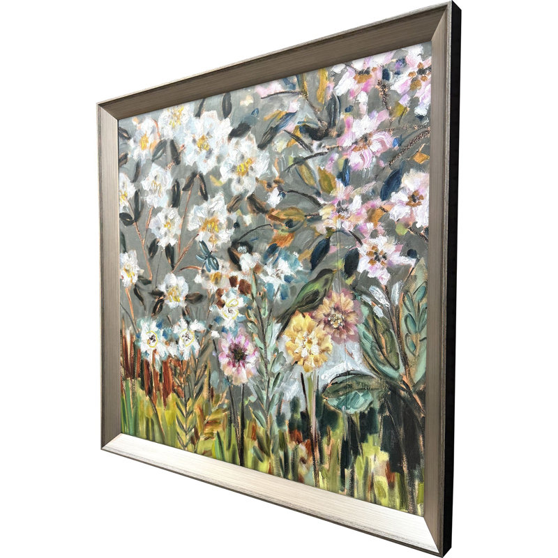 "Enfin le printemps", art encadré