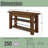 Nastya 54" Wide Industrial Rustic Solid Wood Metal Rectangular Console Media Table With 2 Shelves