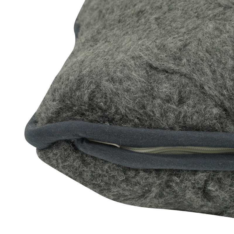 Oloughlin Square Cushion, Grey