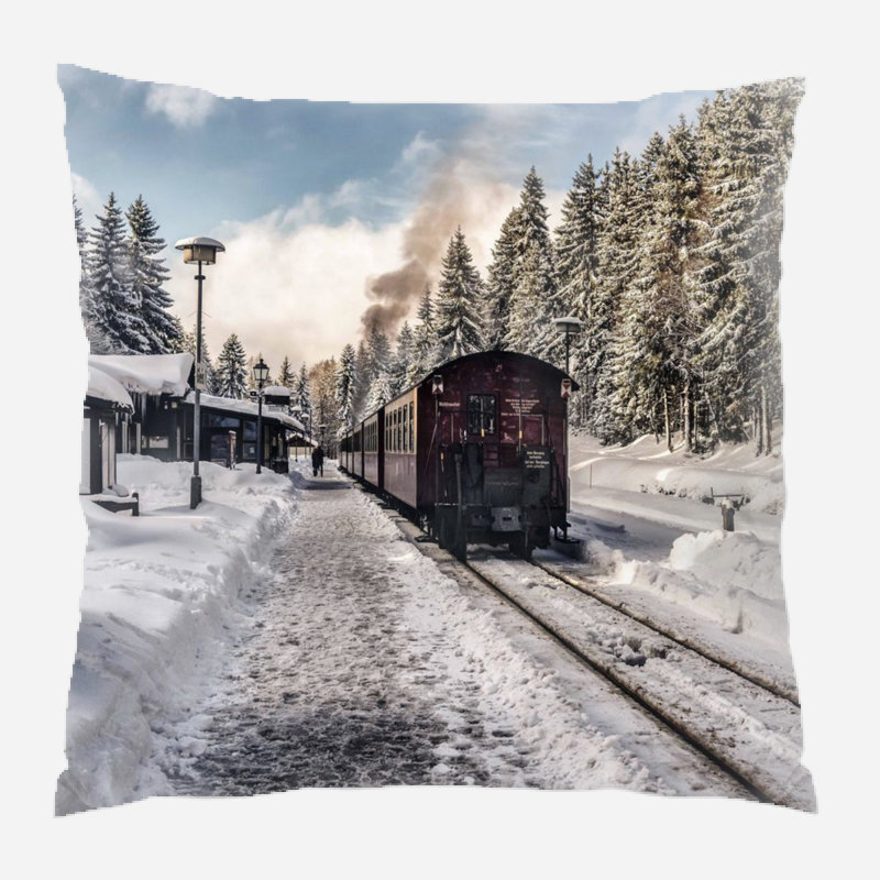  Coussin décoratif en toile Snow