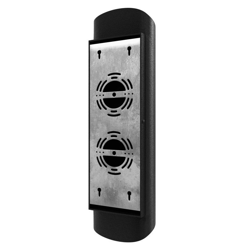 Avenue Outdoor Black Wall Sconce, 20" H x 6" W x 3" D