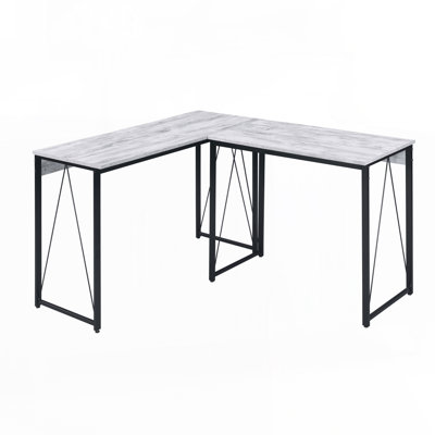 Floydia Metal Base Writing Desk