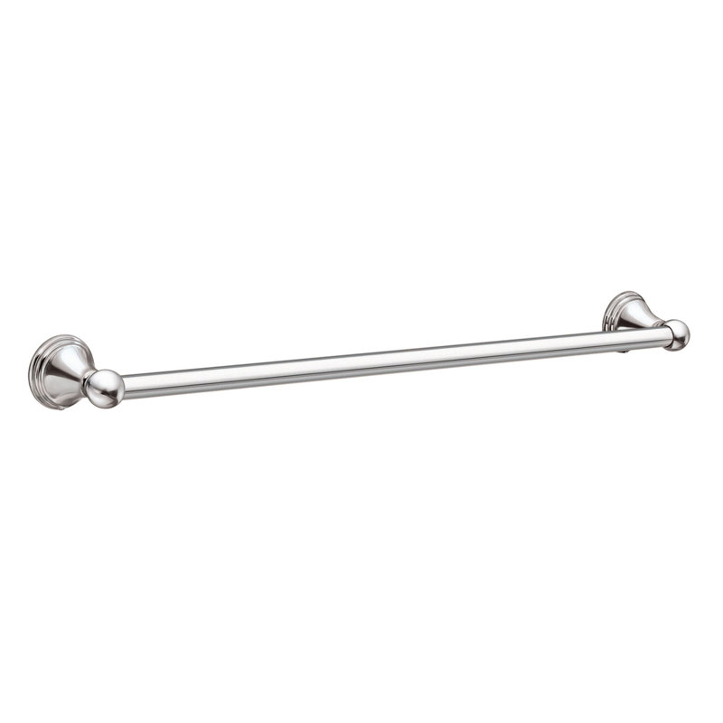 Preston 24" Wall Mounted Towel Bar, Chrome, 24"