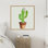 «Succulent Symphony I» par Marie Elaine Cusson, reproduction d'art sur toile encadrée