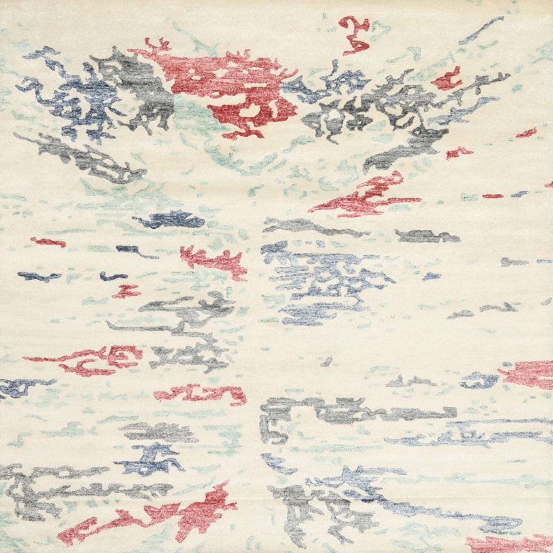 Abstract Indoor Rug, Square 6'0" x 6'0"