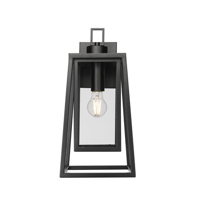 Applique murale d'extérieur 1 lumière Oakman - noir thermolaqué Oakman