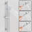5-Spray Hand Shower with Slide Bar, Handheld Shower with High Pressure Spray-125053016