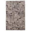Tangier Dark Grey Rug 5'2" x 7'11"