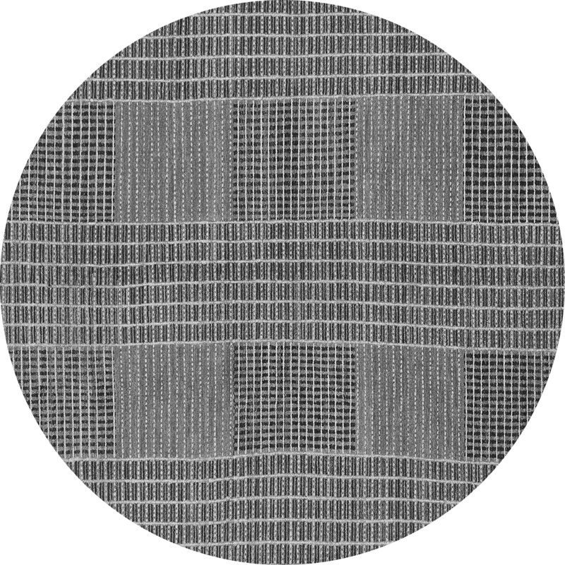 Dydek Geometric Indoor Rug, Round 4'