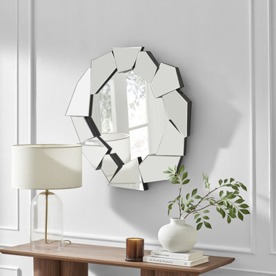 Glass Round Mirror