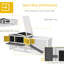 2-Storey Rabbit Cage, With Waterproof Feature, Detachable Run, For 1-2 , Grey Large Structure,