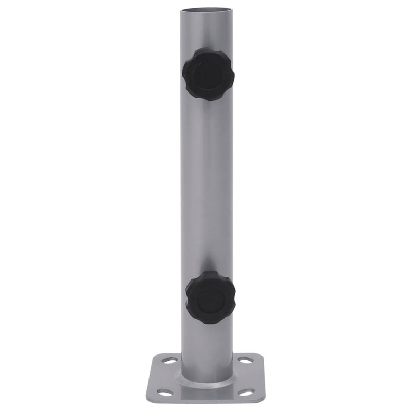 0.93kg Steel With Powder Coating Umbrella Base, Silver