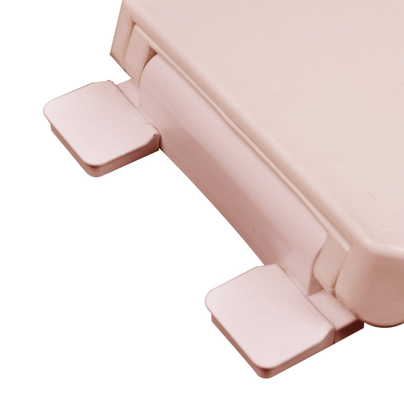 Round Toilet Seat and Lid, Venetian Pink