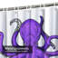 Rideau de douche Octopus Marine Kraken-1177609477