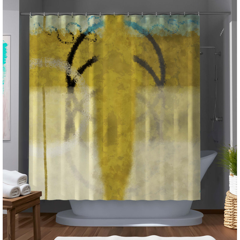 Rideau de douche Cornile Geometric par Staci Maxwell