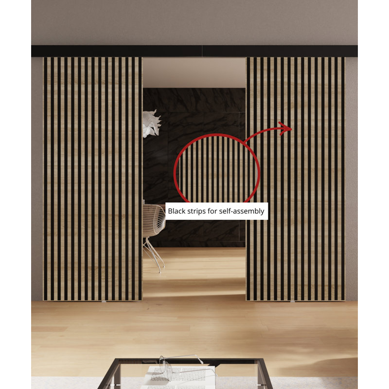 DOOR Belmo 2, Sonoma Oak, 214cm x 205cm