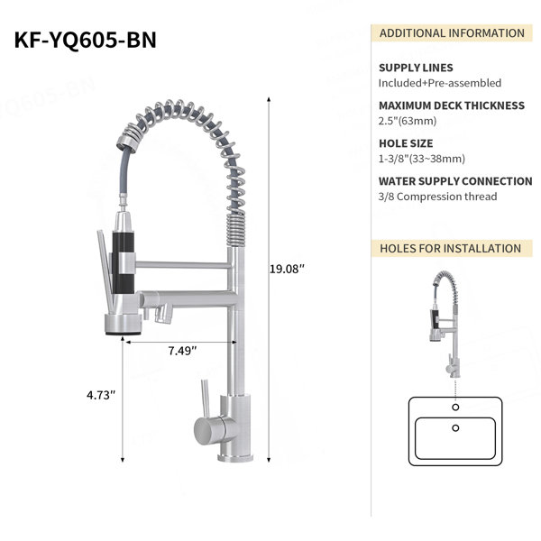 Dimensions du produit