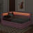 Upholstered Platform Bed With USB Ports, LED Belt-1956216194-1956216196