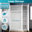 Shivom 3 Door Manufactured Wood Wardrobe-348714530