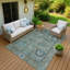 Machine Washable Indoor/Outdoor Kaczor ACN2229 Global Rug-662883687