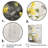 " Yellow Gray Herb Garden " by Designart-1405725406-1405725407