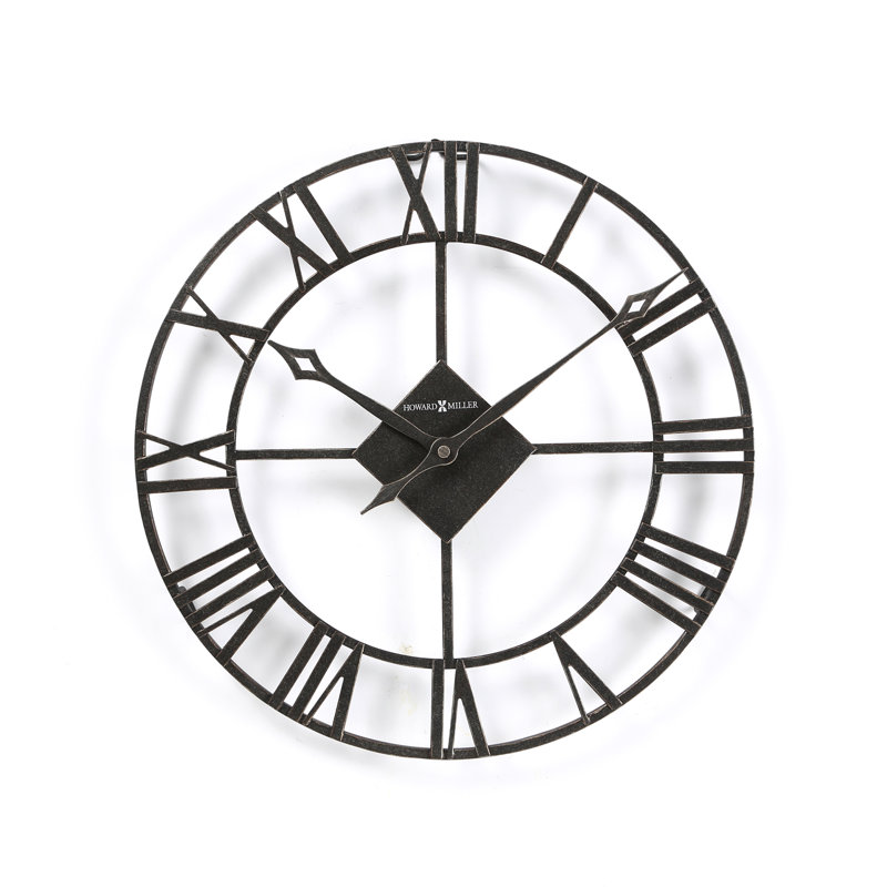 Lacy II Metal Skeleton Wall Clock