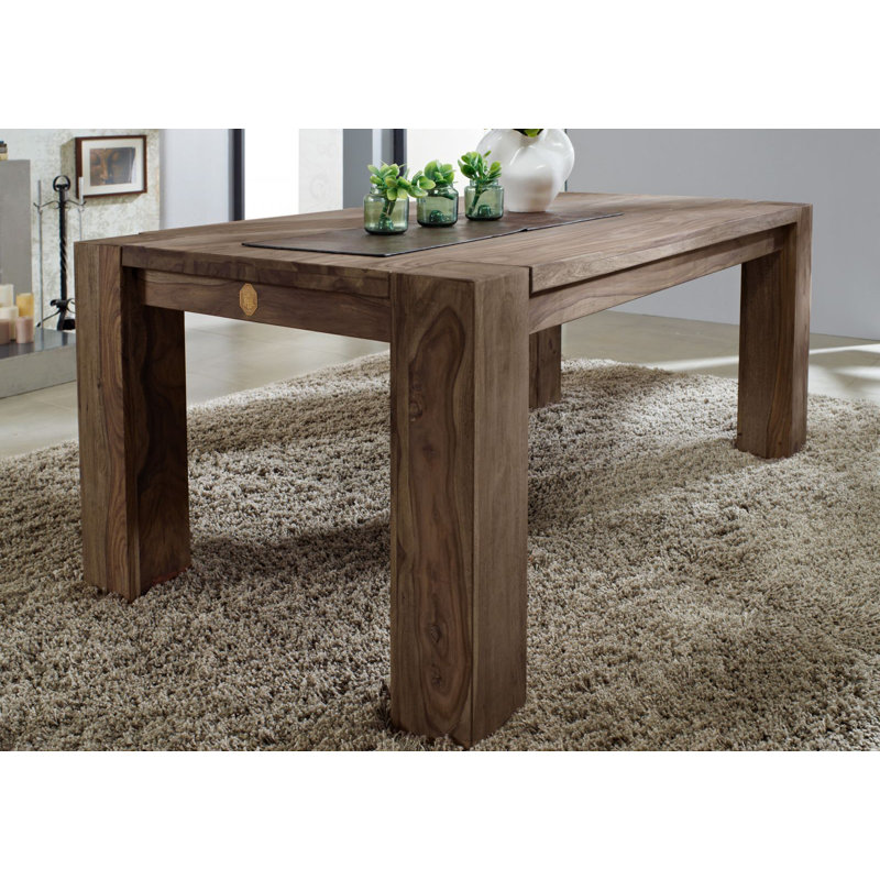 Nature Solid Wood Dining Table, H76 x L240 x W100cm
