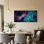 Art mural sur toile, branches de fractale rougeoyantes et mauves-298121360