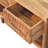Solid Wood Arno Shoe Storage Unit In Golden Teak,2-Drawers,1-Shelf-1506363551