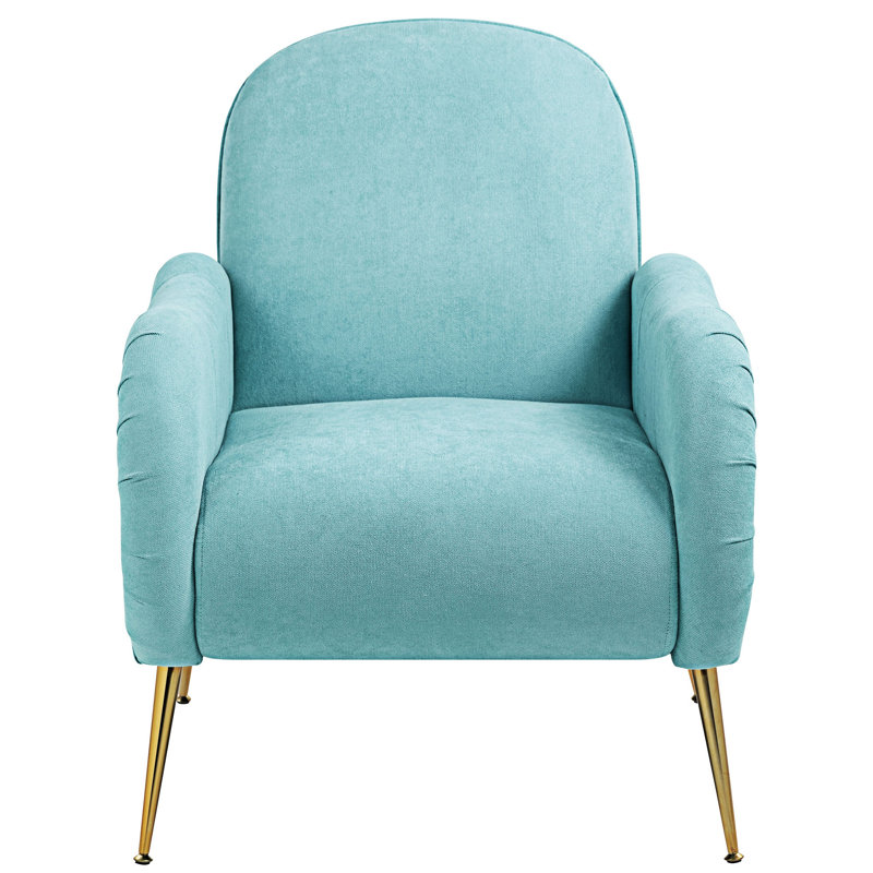 Fauteuil d'appoint simple, Cyan