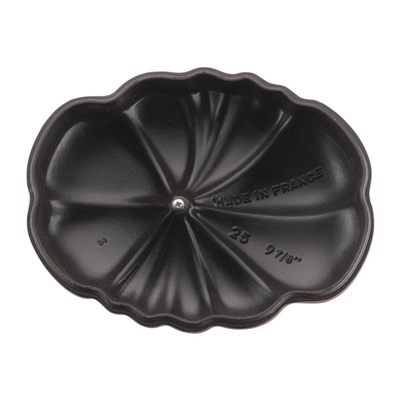 Cast Iron 3.06-qt Tomato Cocotte, Grenadine
