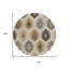 Tapis rond 8 po Southwestern