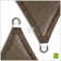 Colourtree Customize Right Triangle Sun Shade Sail