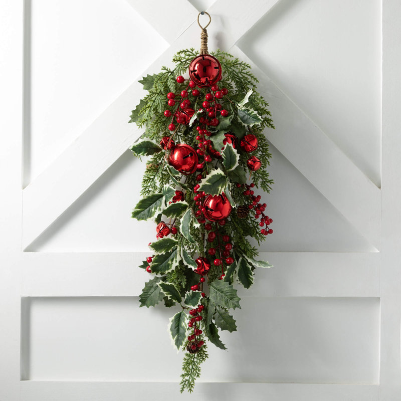 Ornement en pin 30 po Jingle Bell
