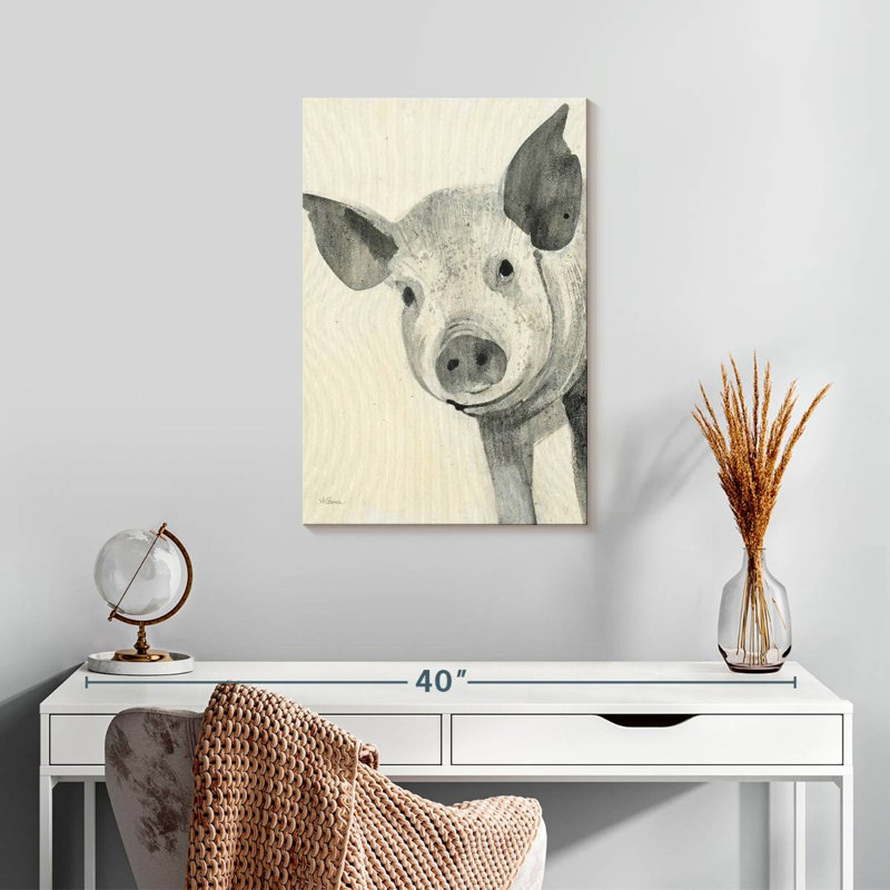Brampt Oink, 24" H x 16" W