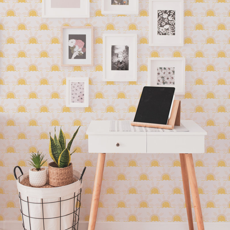 Eildhi 16.5' L x 20.5" W Peel and Stick Wallpaper Roll