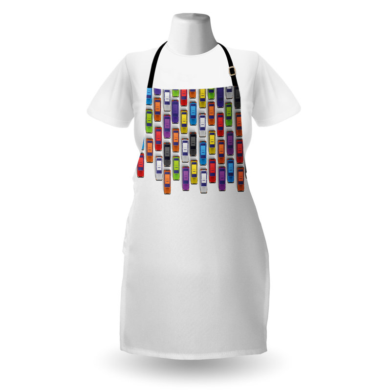 No Pattern Bib Apron