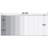 Pine 10-Panel Double Rail White Panel Track Extendable 120"-218"W x 94"H, Panel width 23.5"