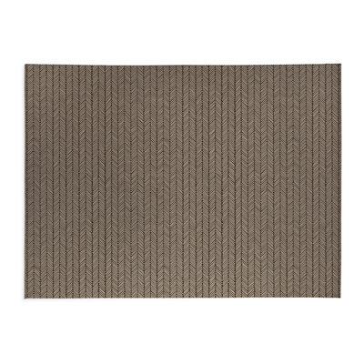 Chevron Stripe Low Profile Kitchen Mat