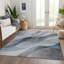 Tapis intérieur / extérieur lavable en machine ACN1668 Sky 10 pi x 14 pi Cinead-104386960