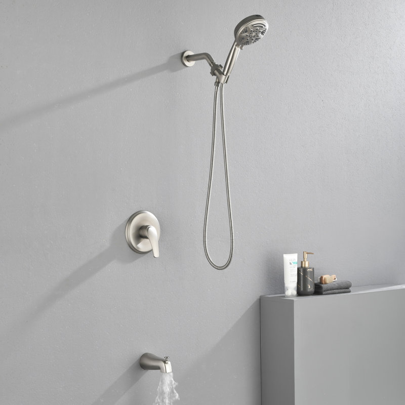 Robinet de douche, Nickel brossé
