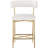 Klaas Upholstered Counter Stool with Iron Frame-88514429