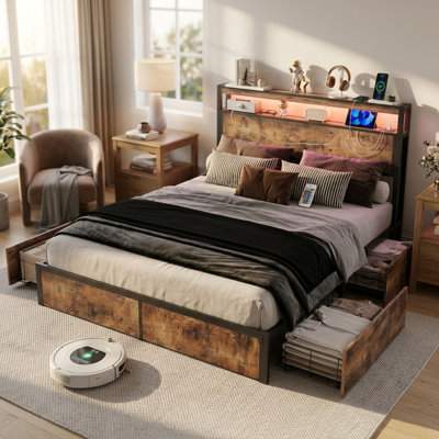 Base de lit grand