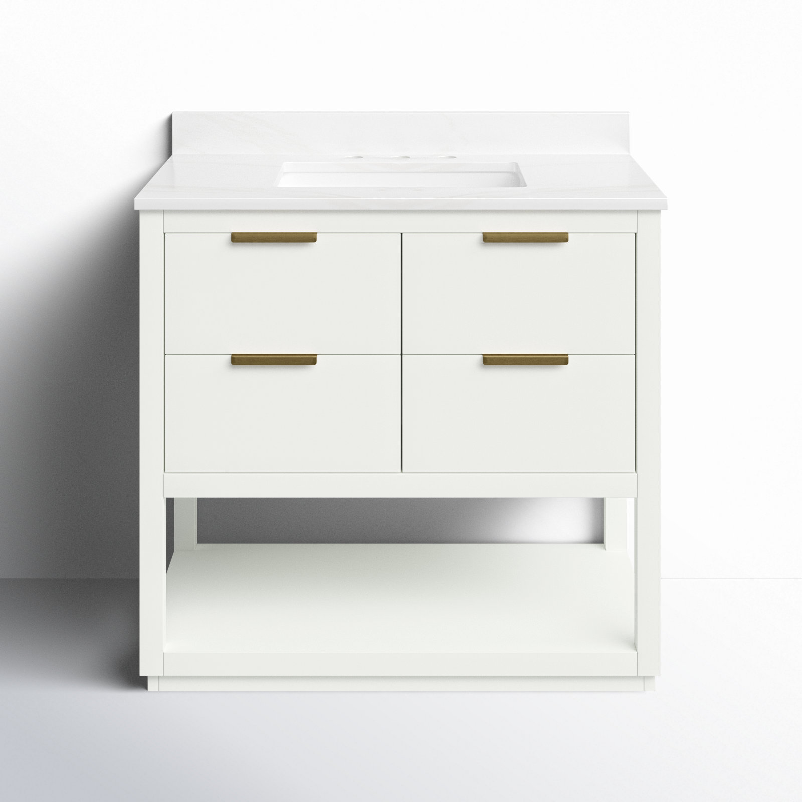 Felicity 36'' Single Bathroom Vanity, White