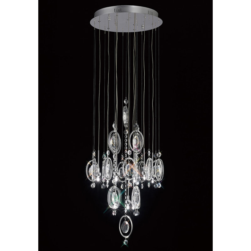 9 - Light Crystal Chandelier