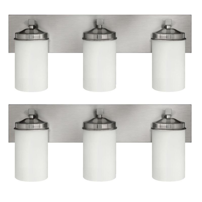 3 - Light Vanity Light, 8.88"H x 24"W x 7"D