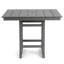 Ensemble repas d'extérieur 3 pièces avec table carrée et 2 fauteuils Hdpe-2105787998