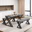 4 - Person Solid Wood Dining Set-1277273575-1277273570